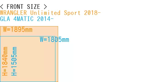 #WRANGLER Unlimited Sport 2018- + GLA 4MATIC 2014-